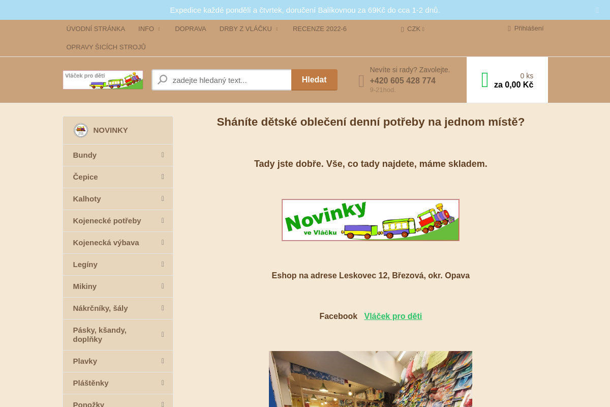 detskytextilvlacekprodeti.cz