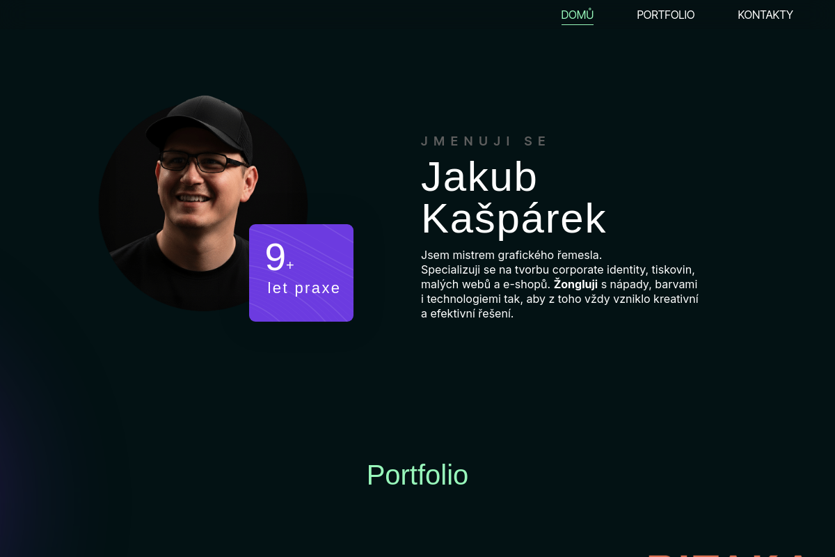 Jakub Kašpárek - Designer
