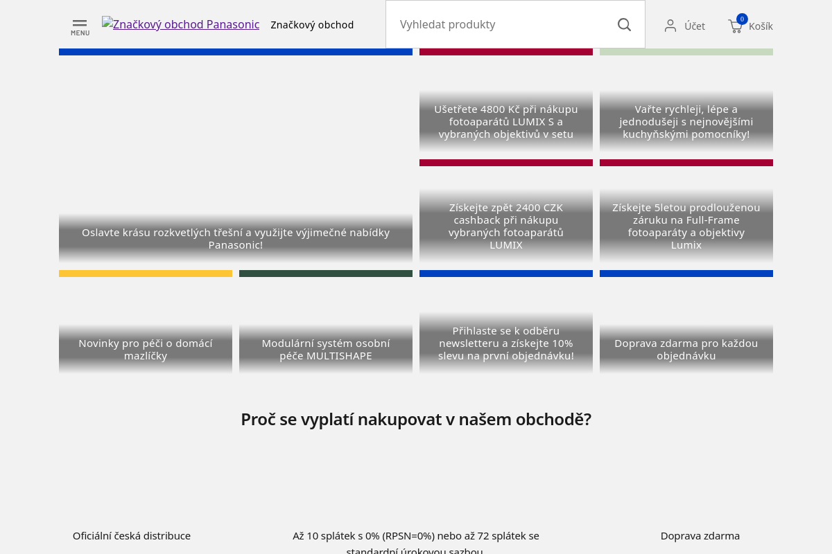 Shop.panasonic.cz