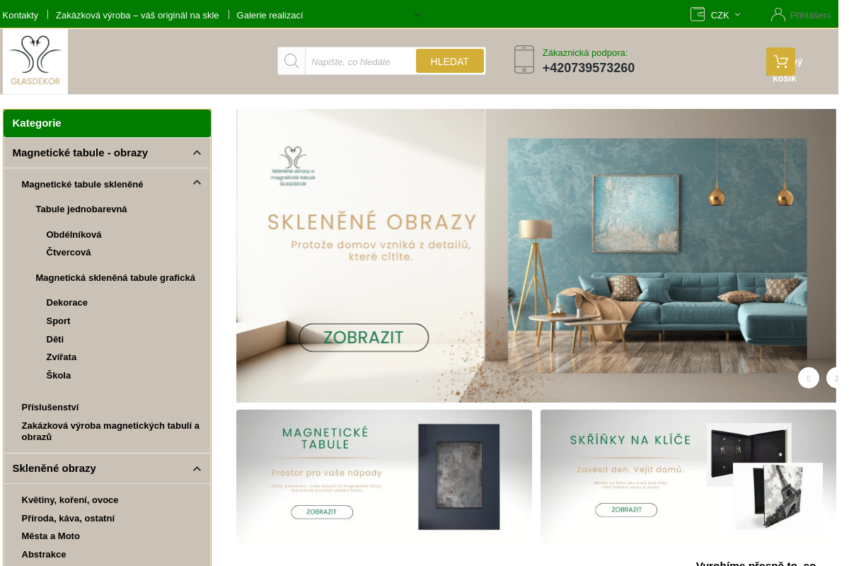 Skleněné obrazy Glasdekor