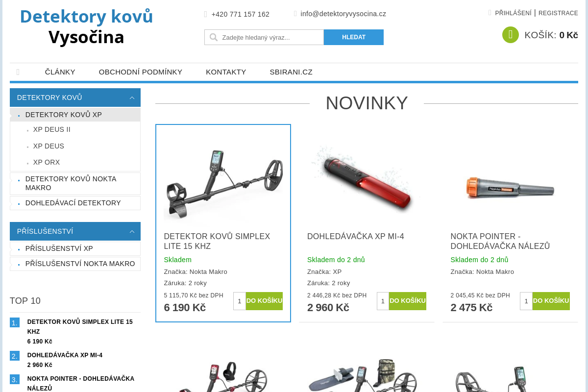 Detektoryvysocina.cz