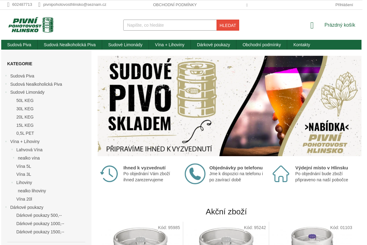 Pivní pohotovost Hlinsko