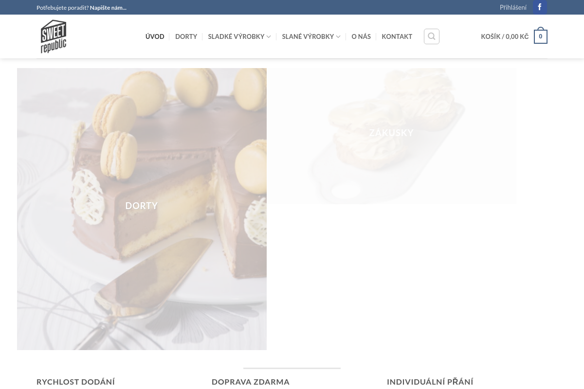 Onlinecukrárna.cz - Sweet Republic