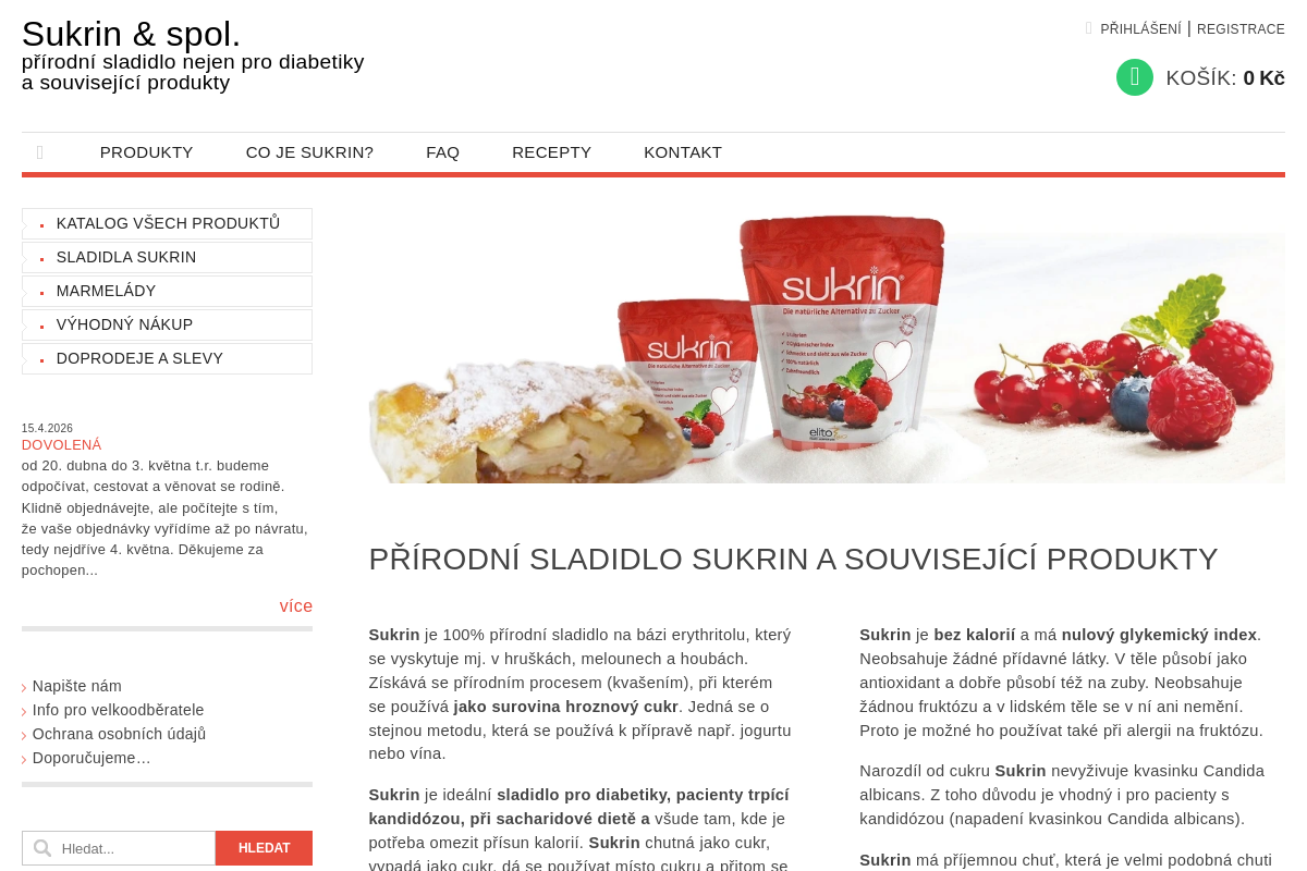 Sukrin Shop