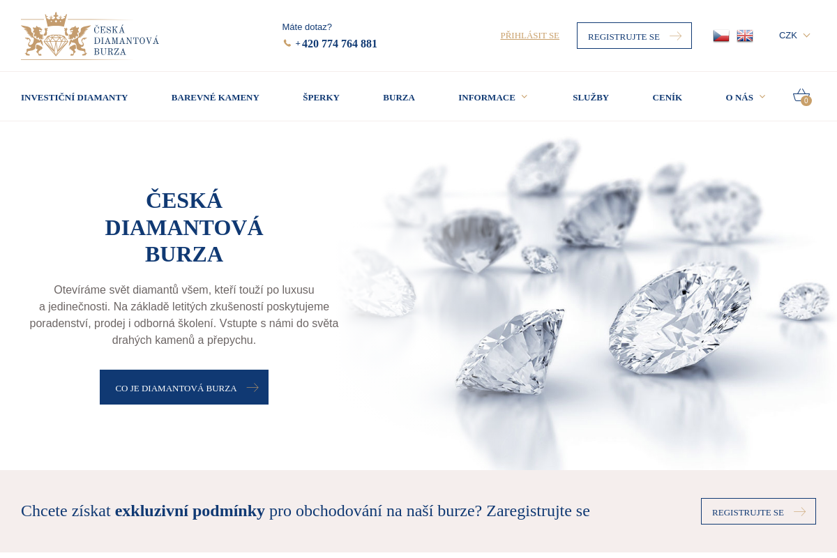 Česká diamantová burza