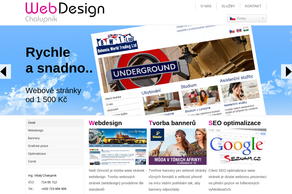 WebDesing Chalupník