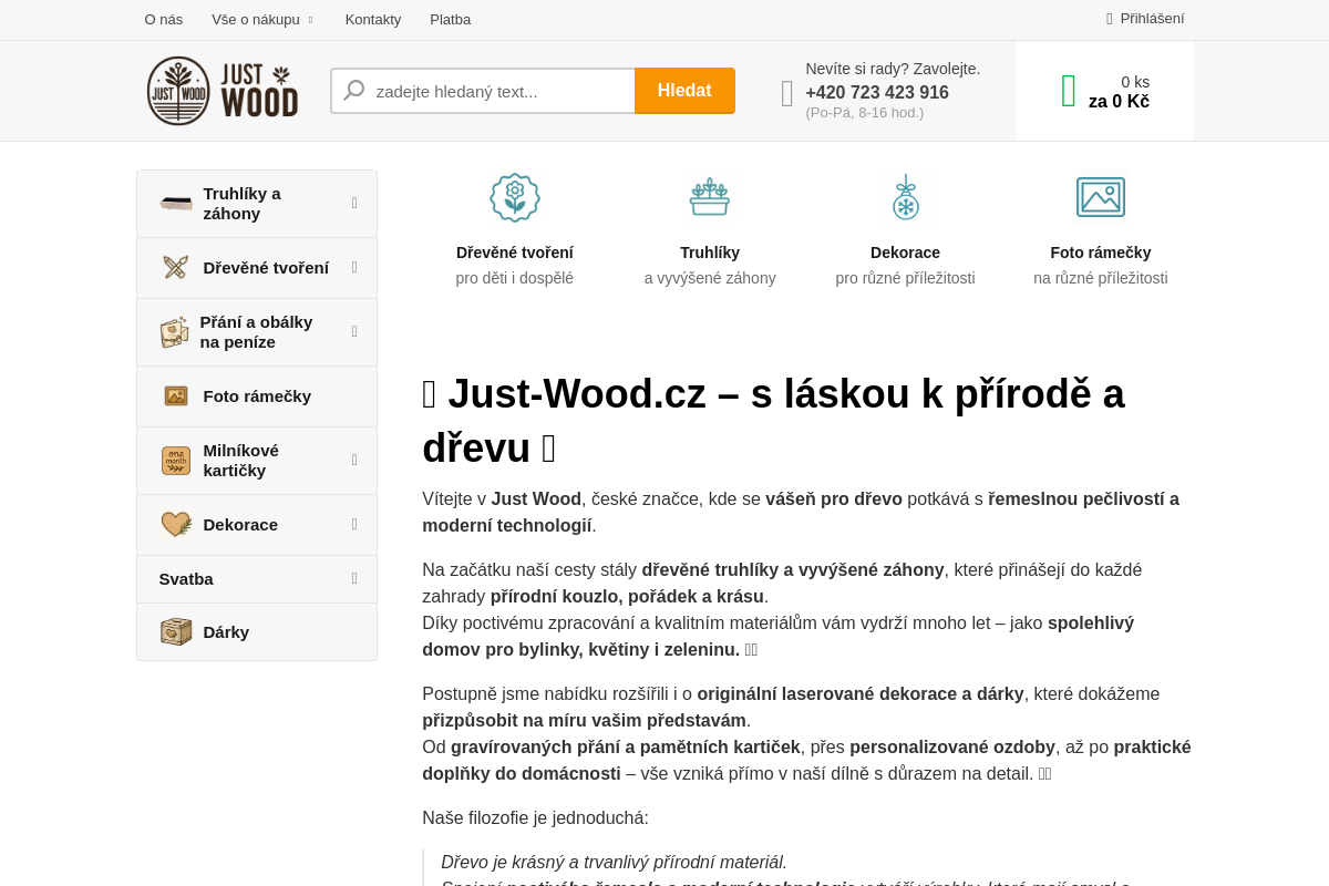 Just-wood.cz