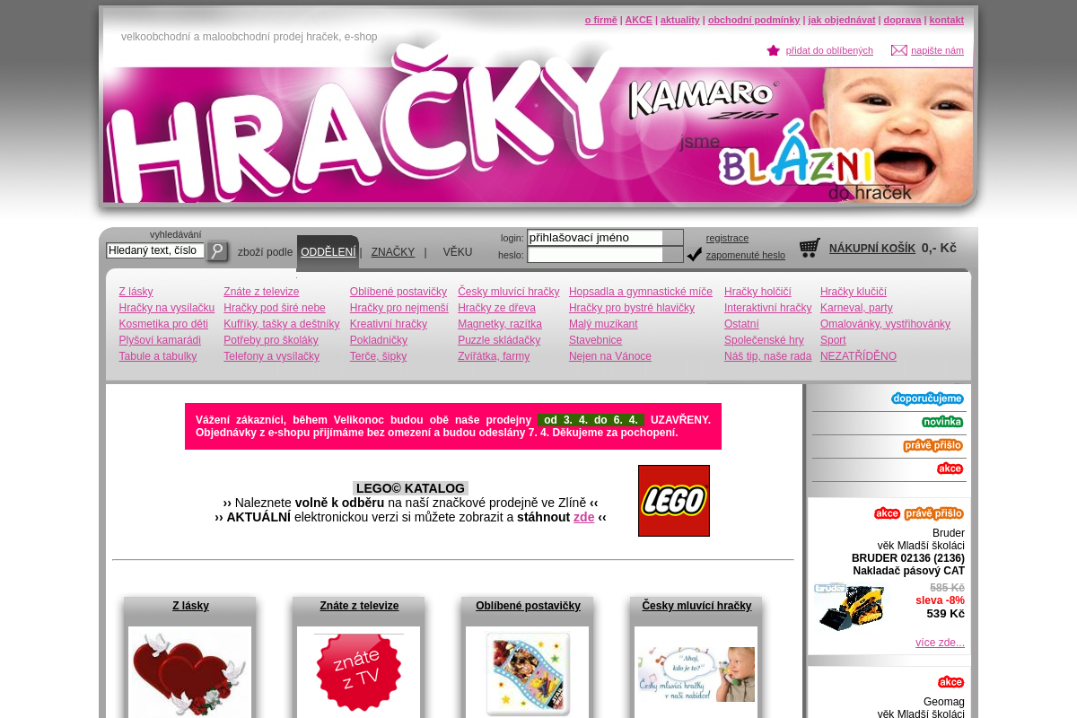 BLÁZNI DO HRAČEK.CZ