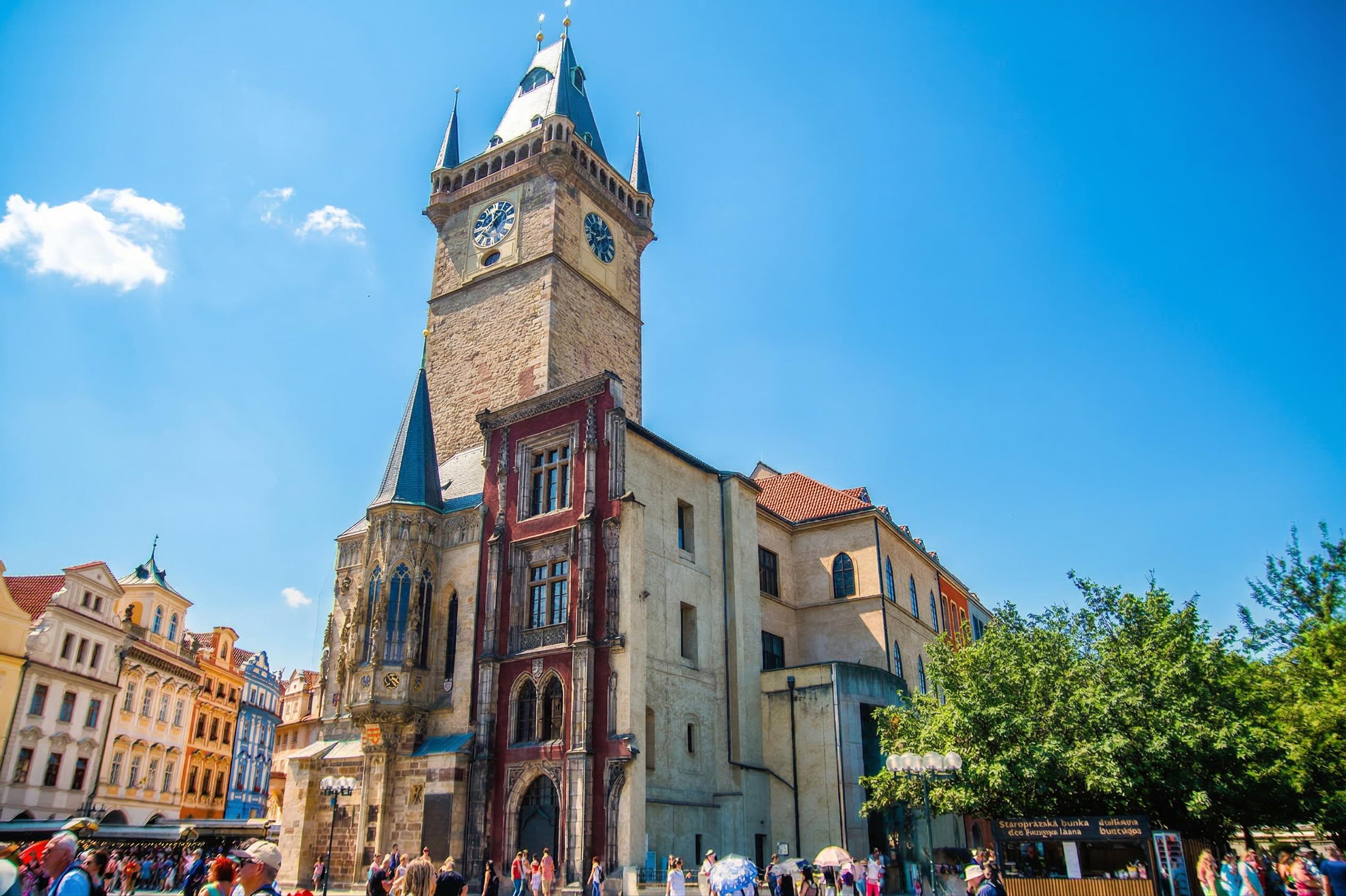 Věž Staroměstské radnice s 20minutovým povídáním