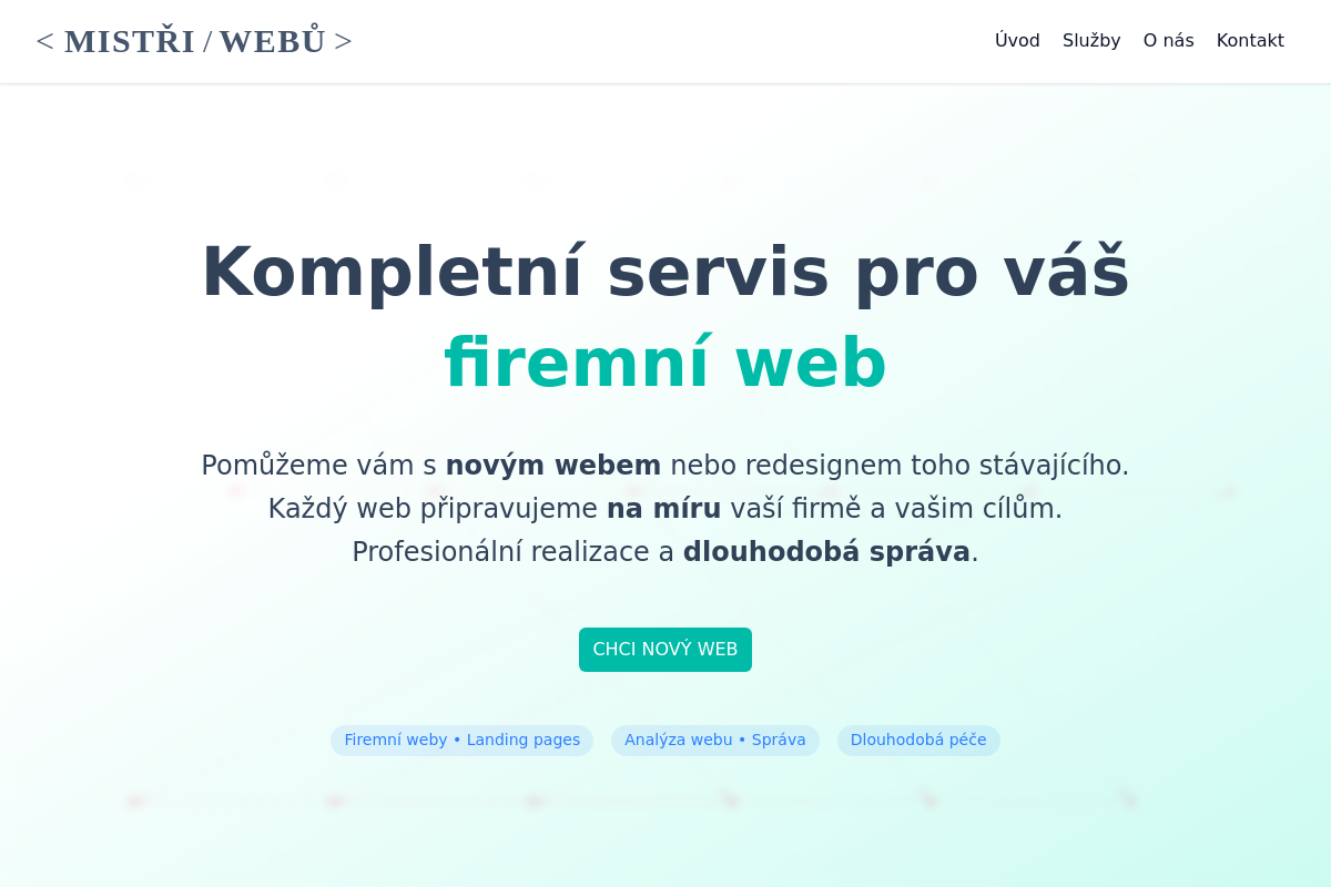 Mistři webů s.r.o.