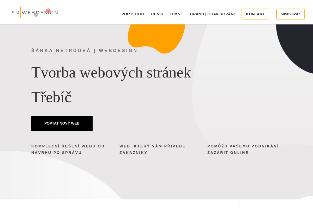 Šárka Netrdová | Webdesign