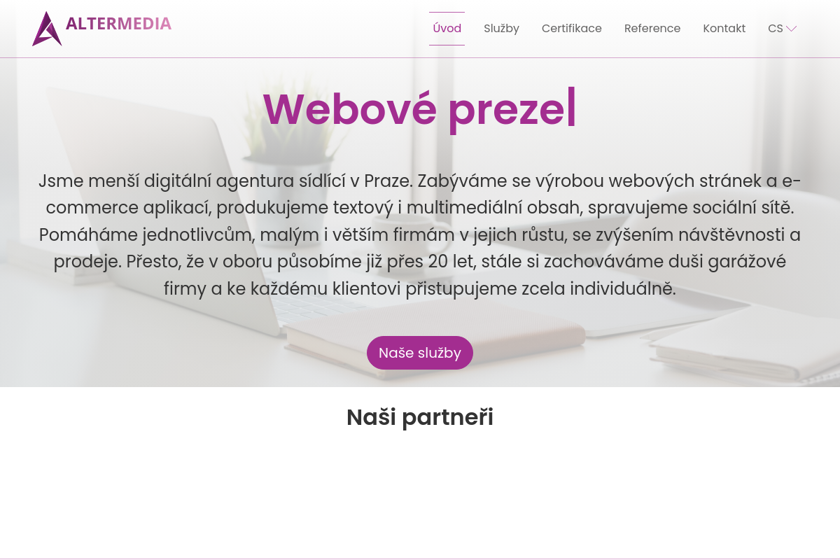 Altermedia - internetová digitální agentura