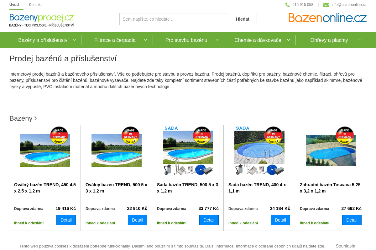 Bazenyprodej.cz