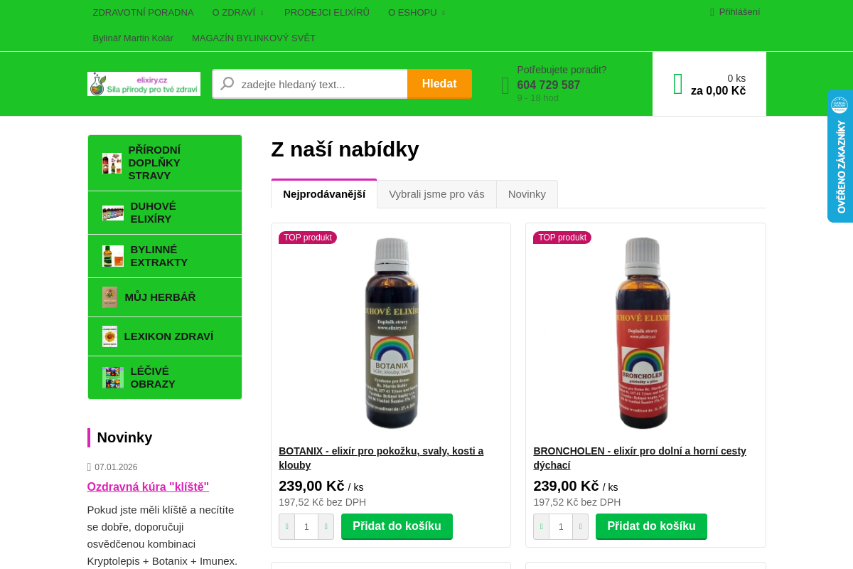 Elixiry.cz