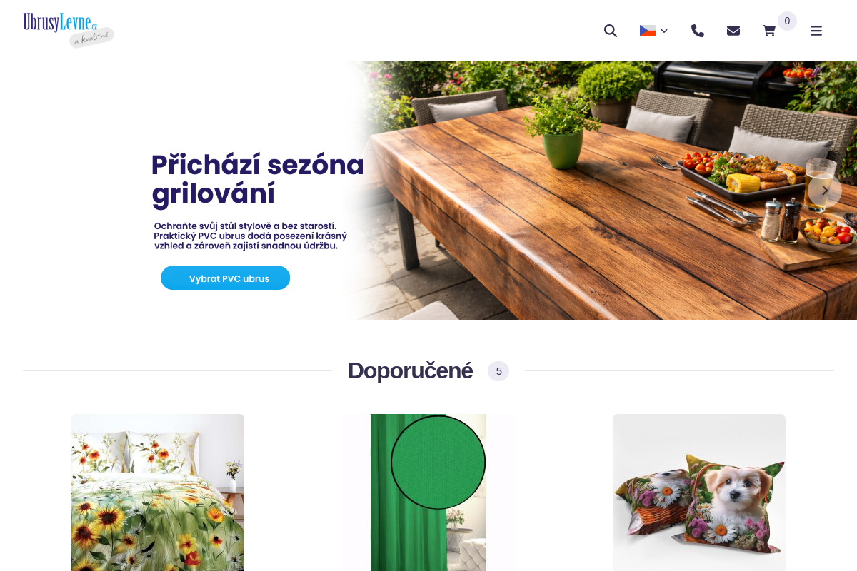 UbrusyLevne.cz