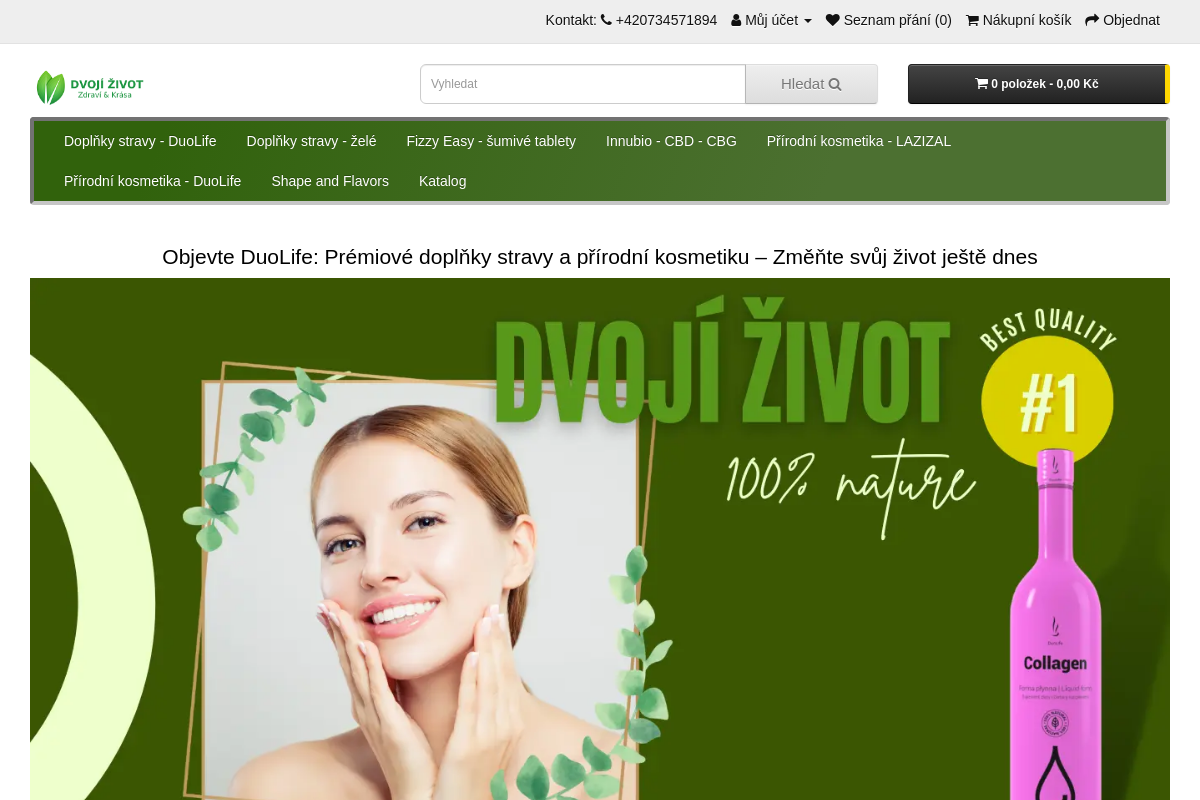 Dvojí život.cz - zdraví a krása