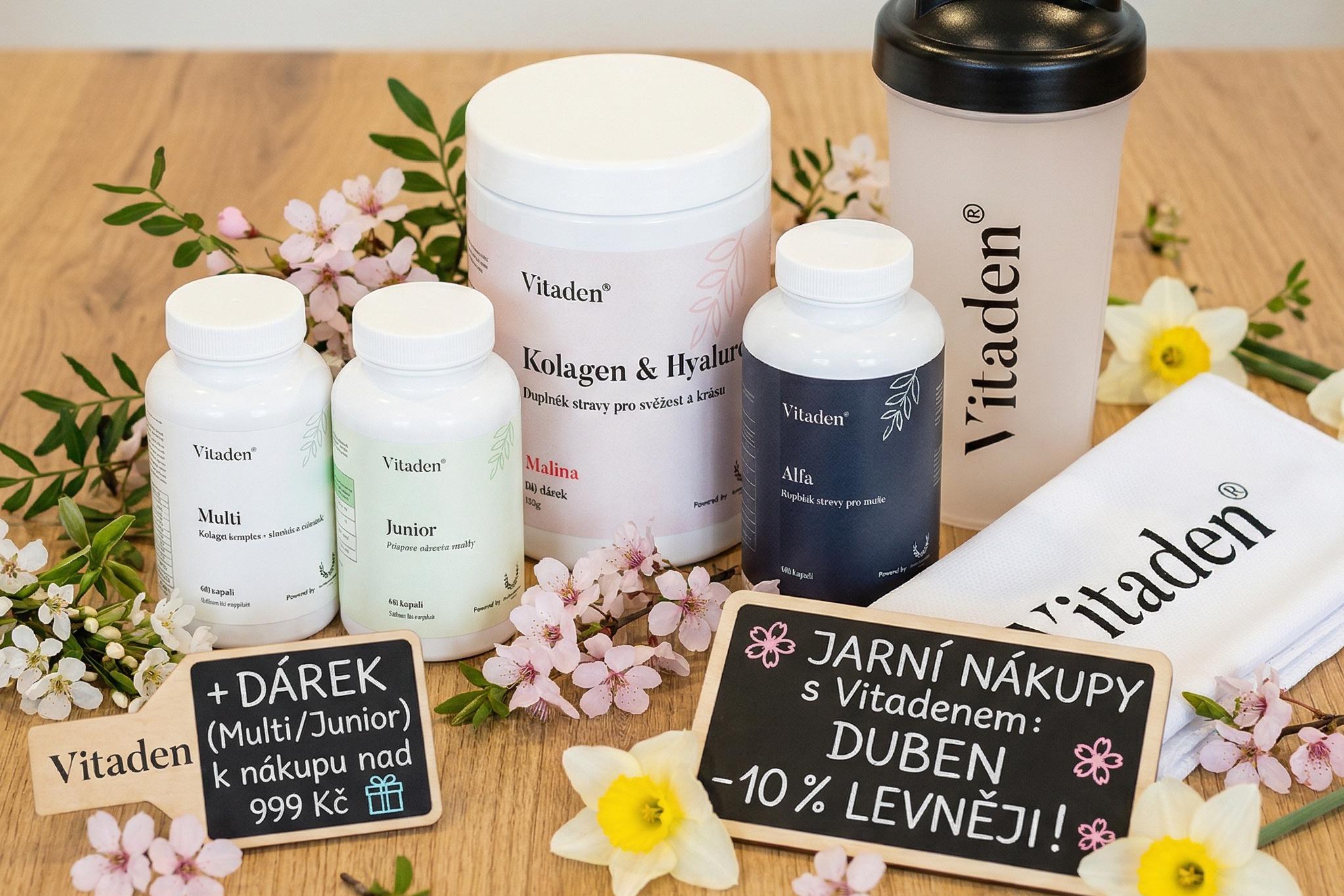 Jarní nákupy: 10% sleva na vše + dárek!