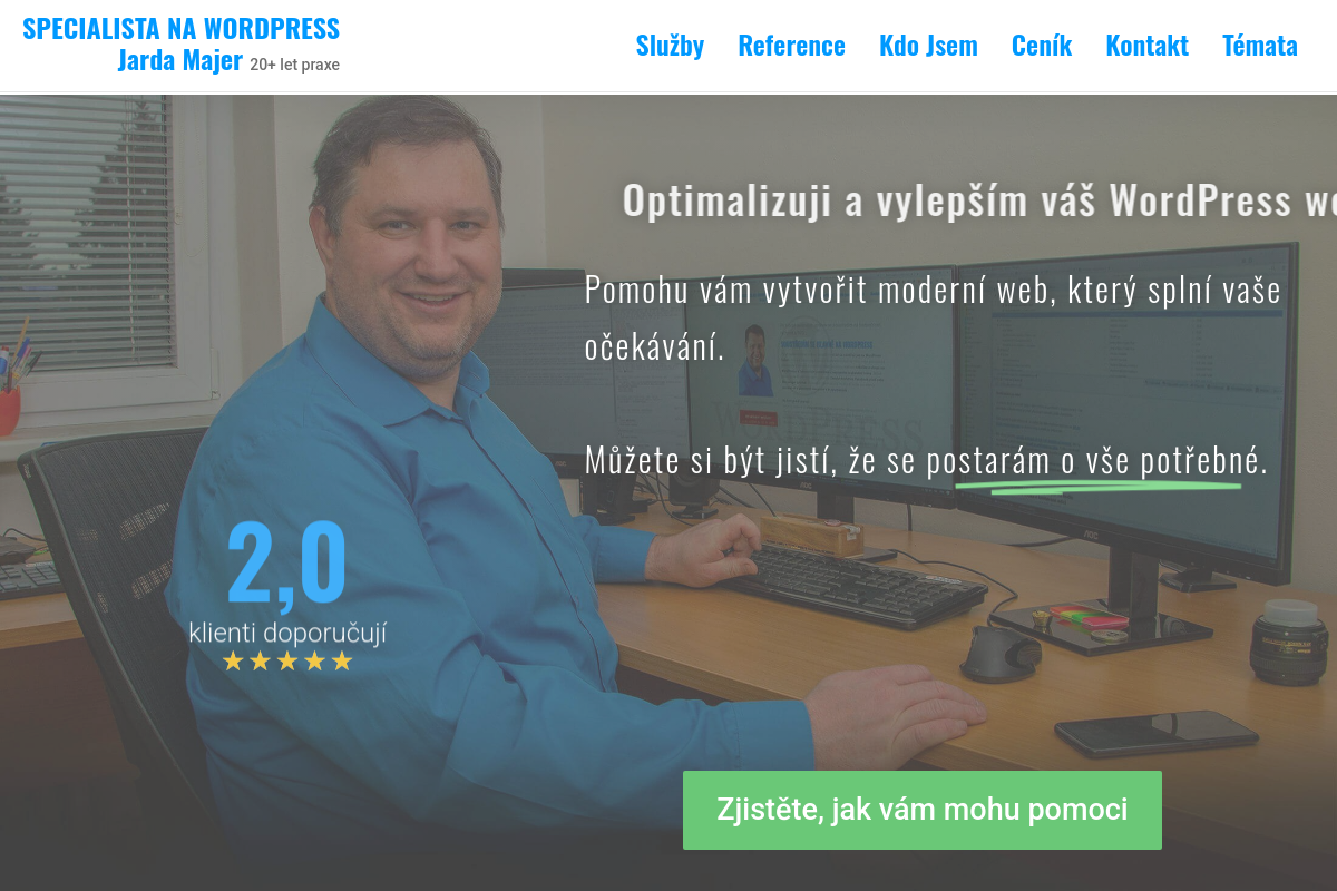 WordPress specialista - Jarda Majer