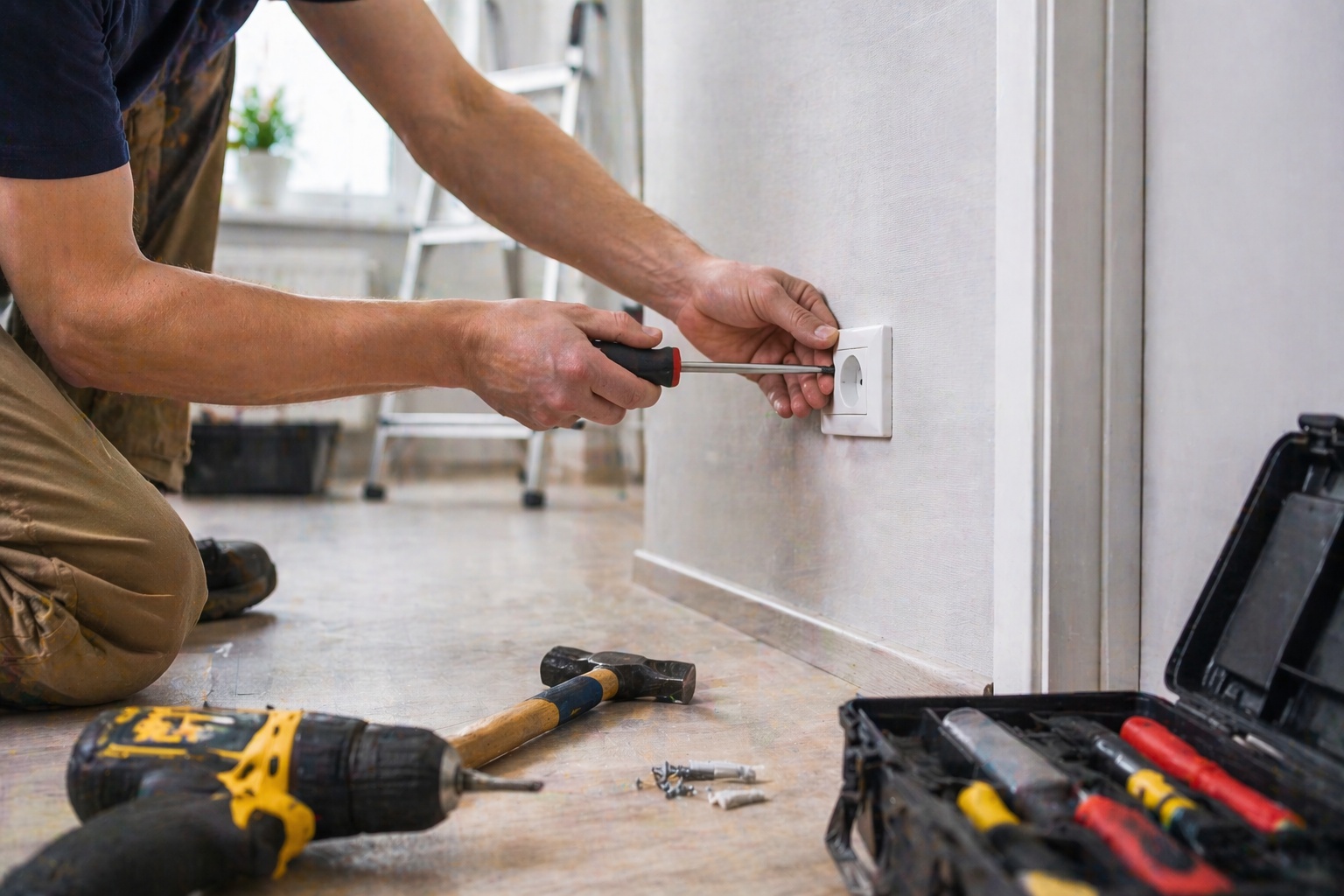 Drobné opravy v nemovitosti