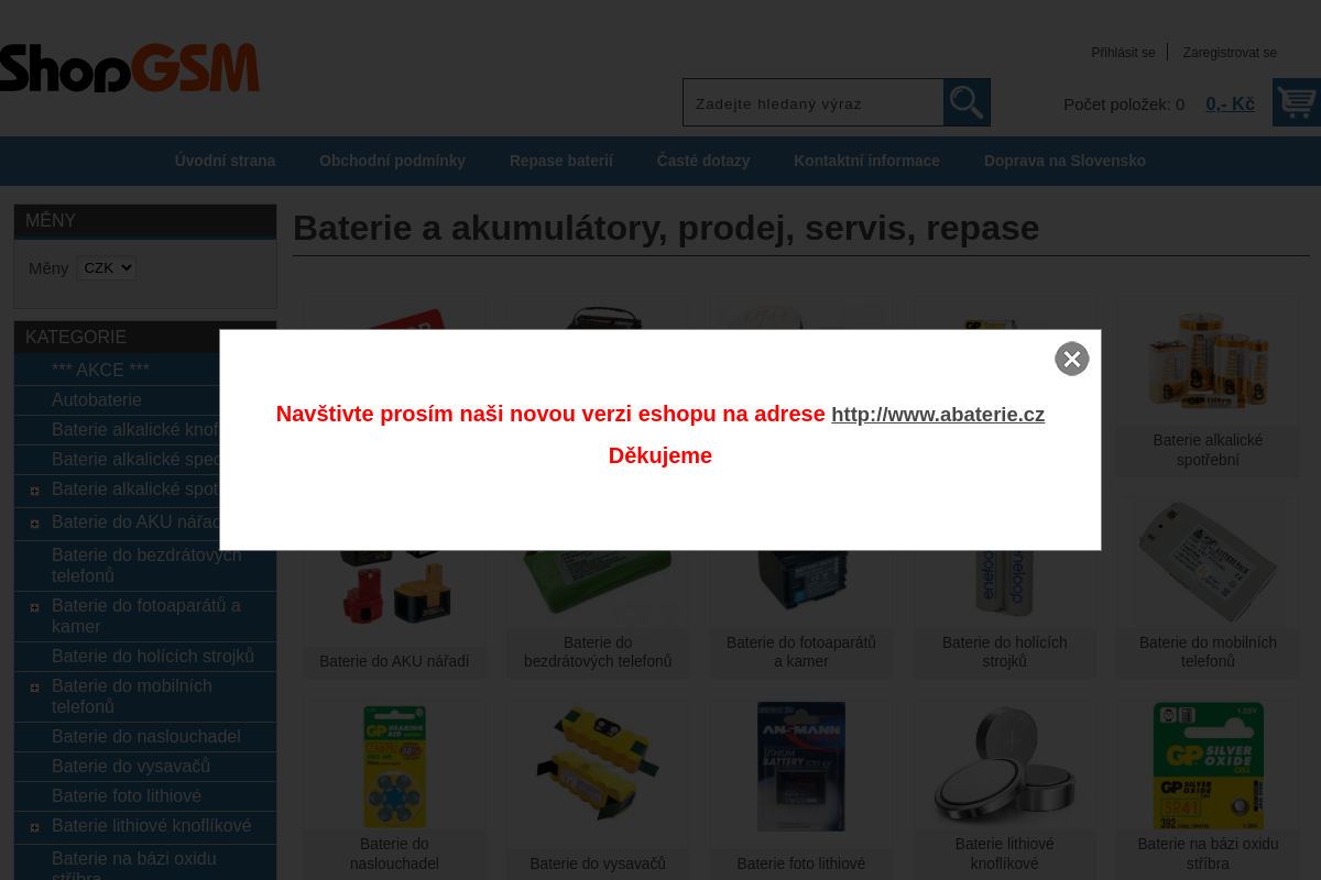 Shopgsm.cz