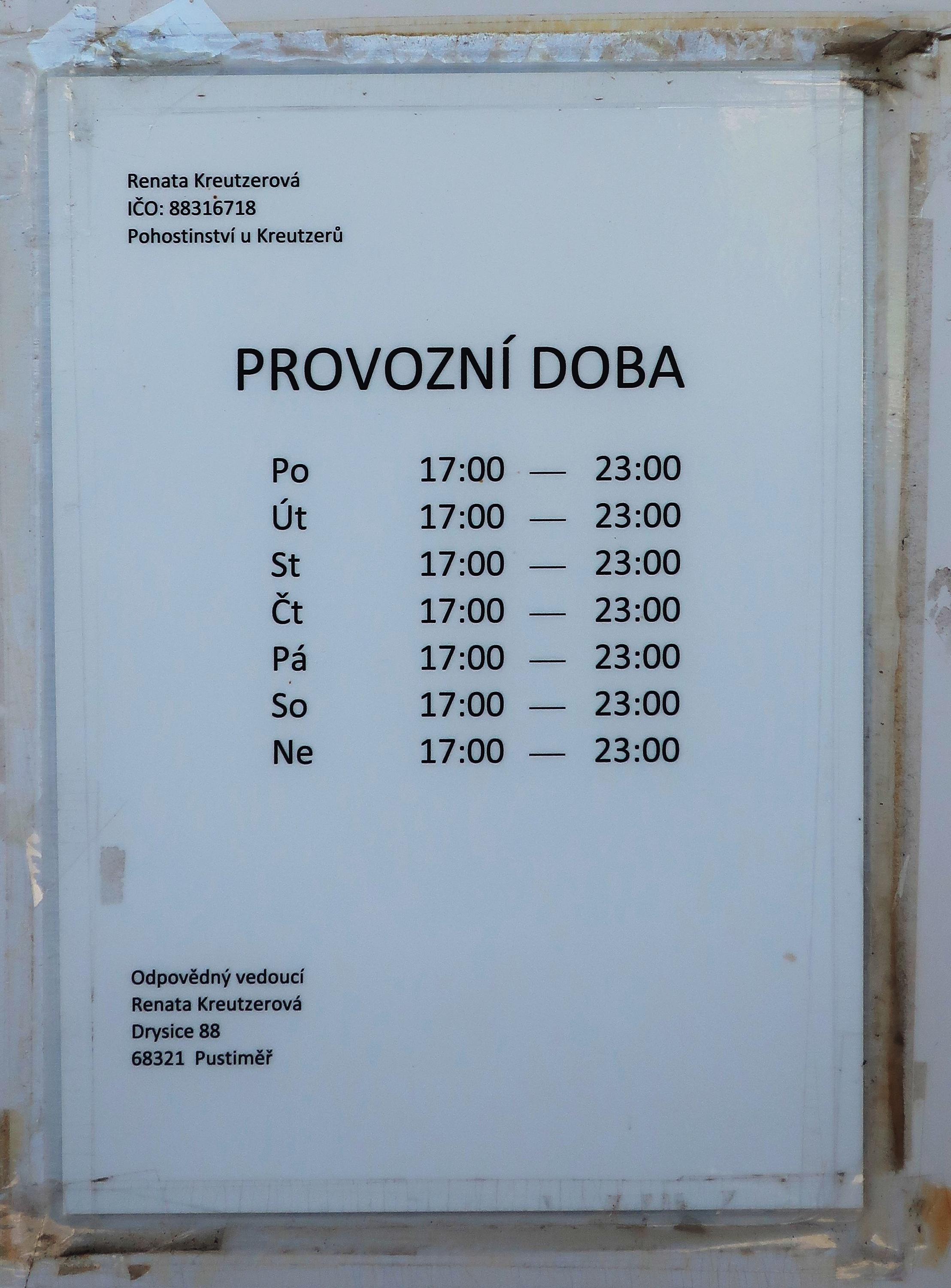 Hospoda U Kreutzerů foto 2