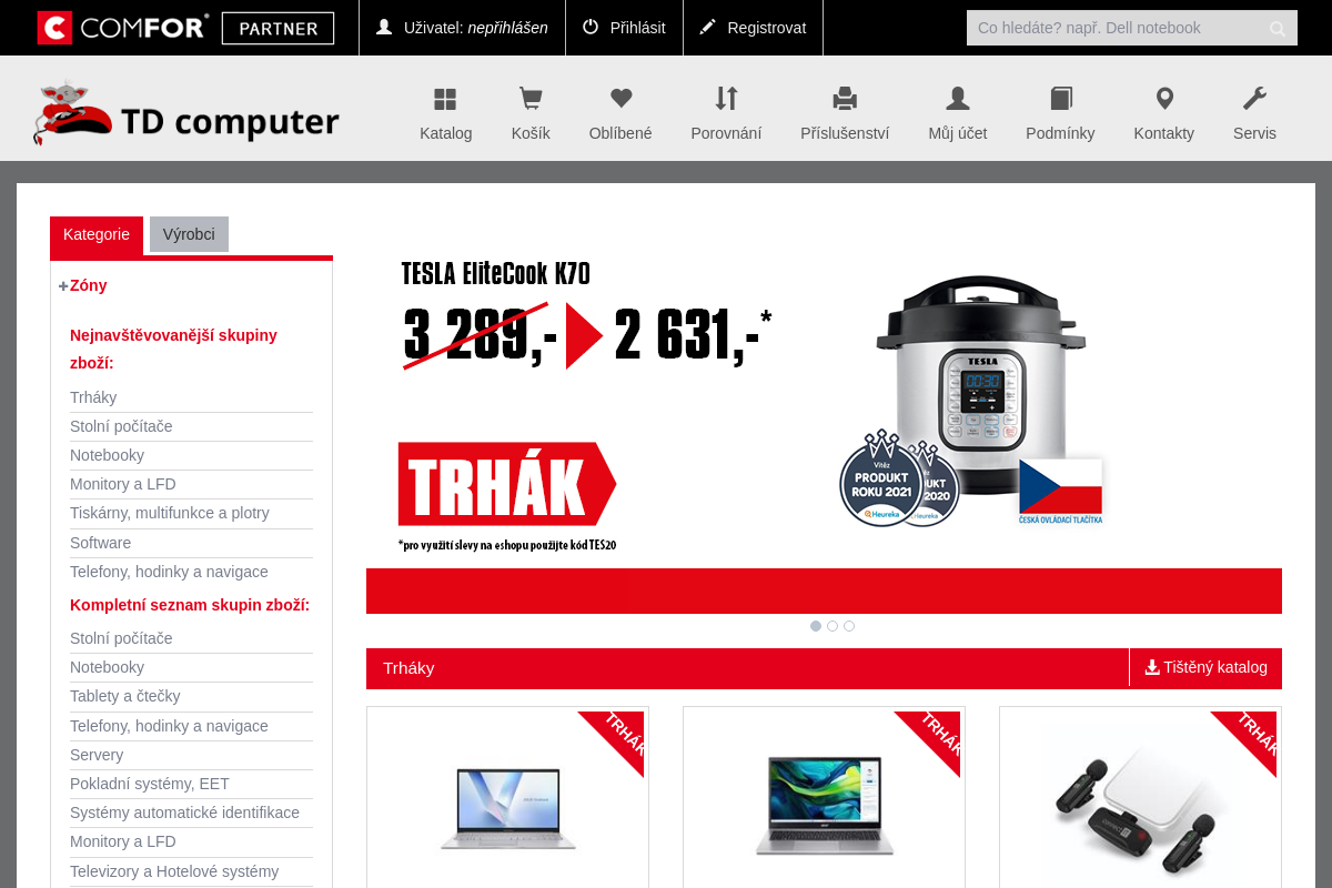 TD computer | e-shop