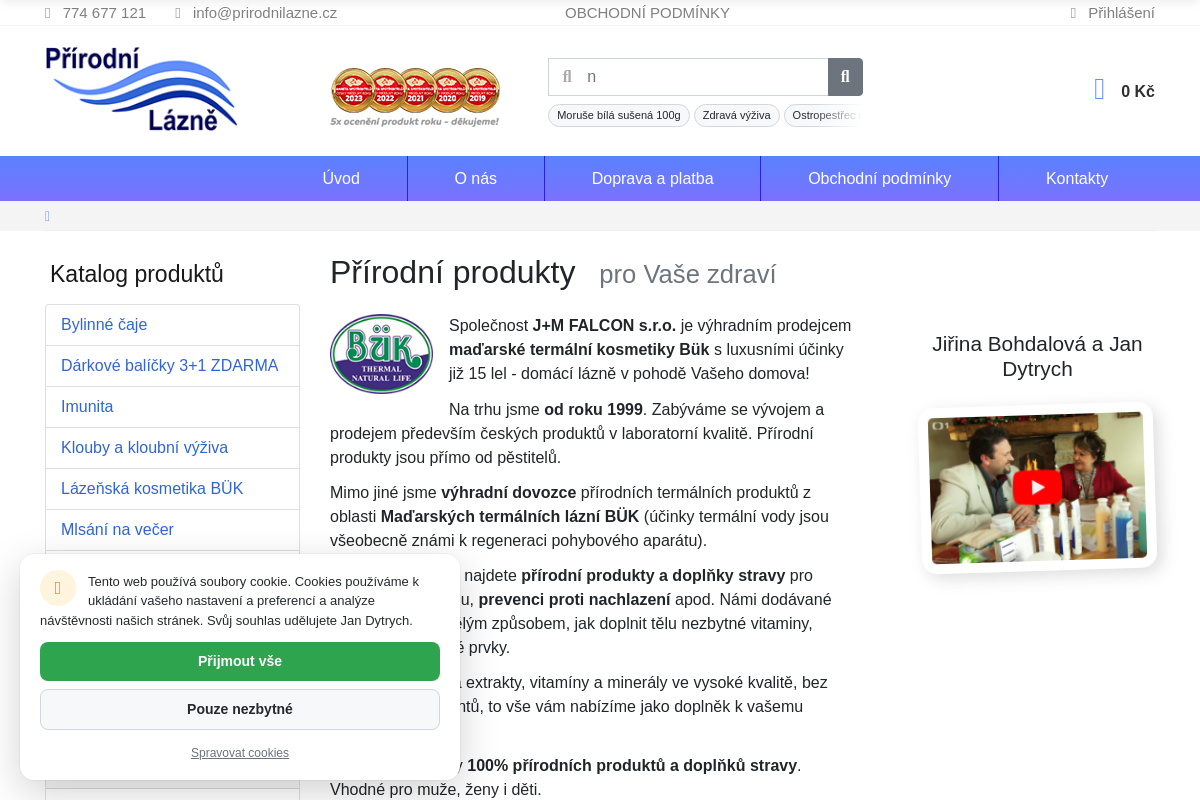 Prirodnilazne.cz