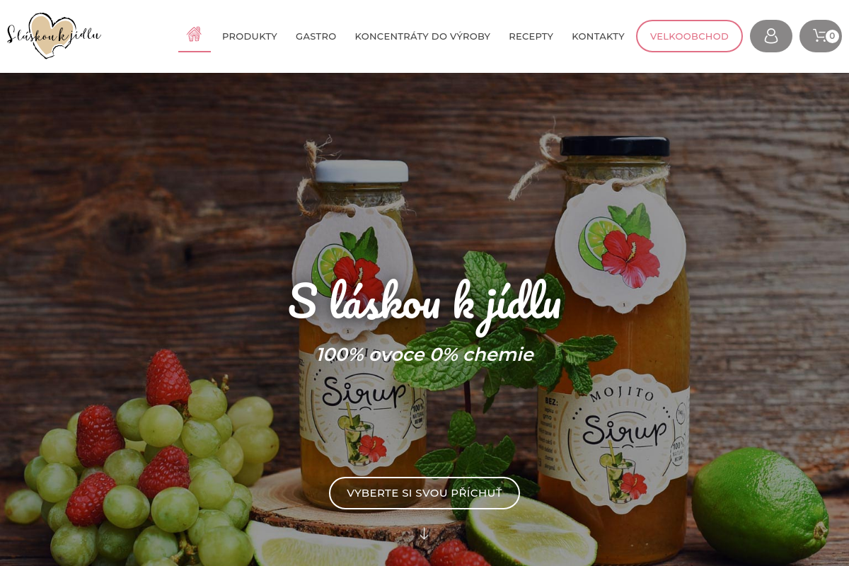 S láskou k jídlu, v.o.s.