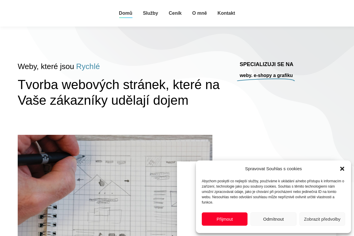 Webové stránky Mareš