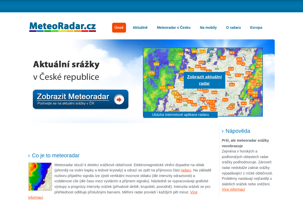 Meteoradar.cz