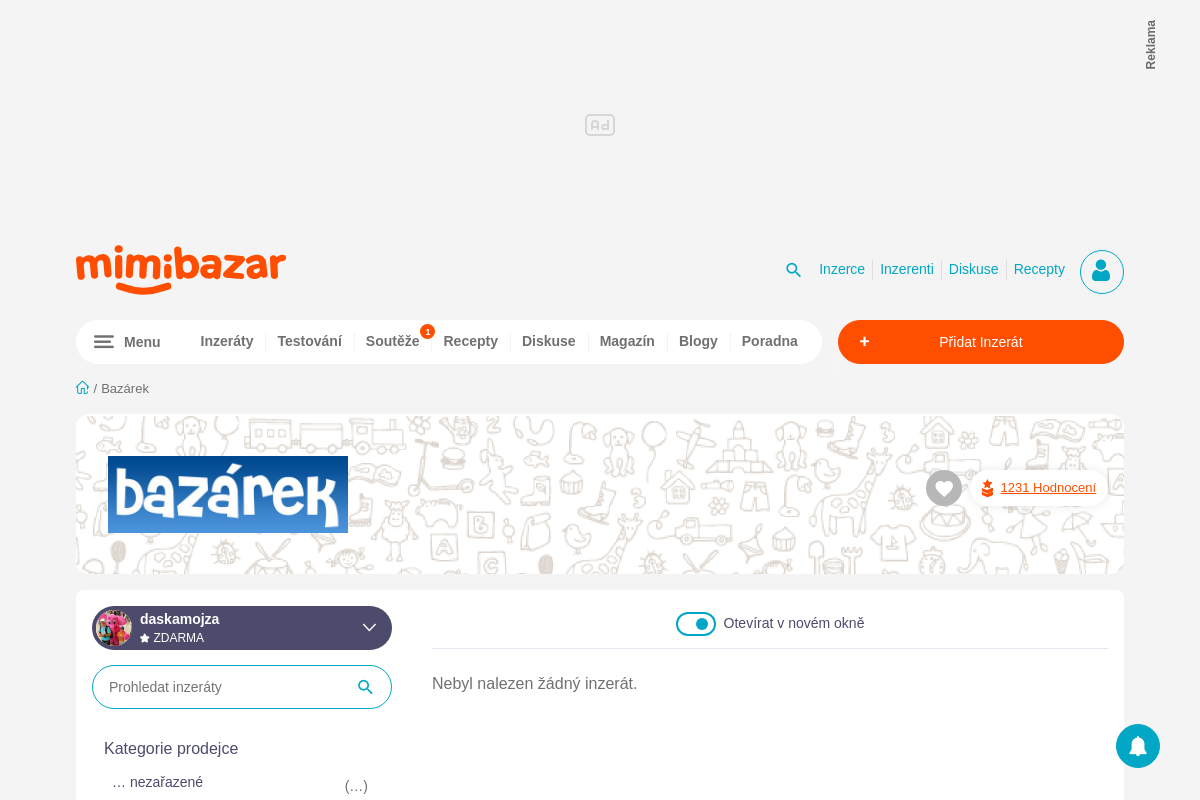 Mimibazar.cz/daskamojza