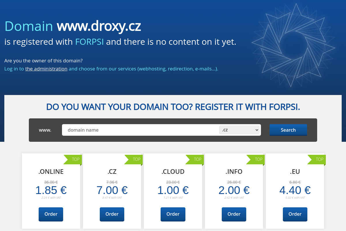 Droxy.cz
