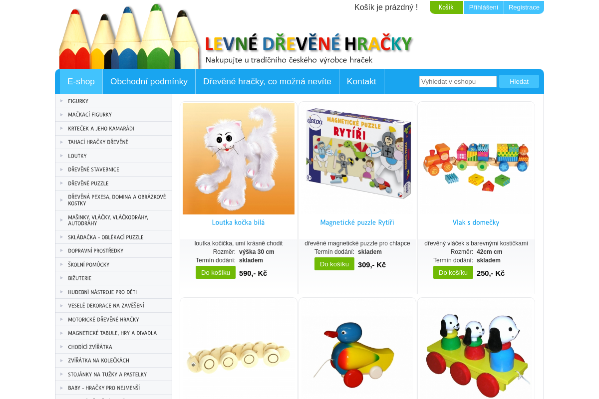 Levnedrevenehracky.cz