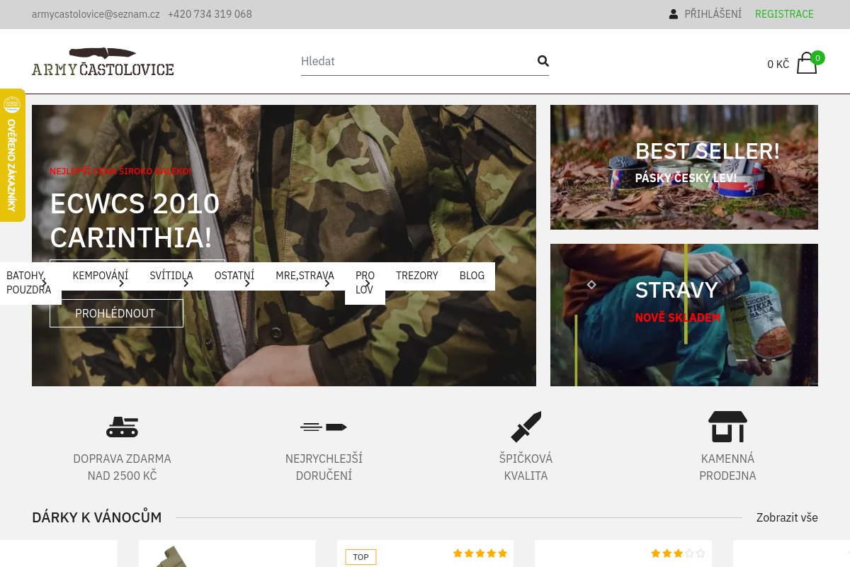 ArmyČastolovice.cz