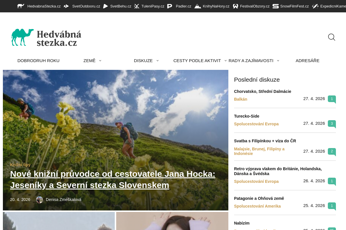 Hedvabnastezka.cz