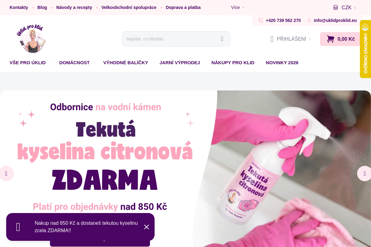Úklid pro klid