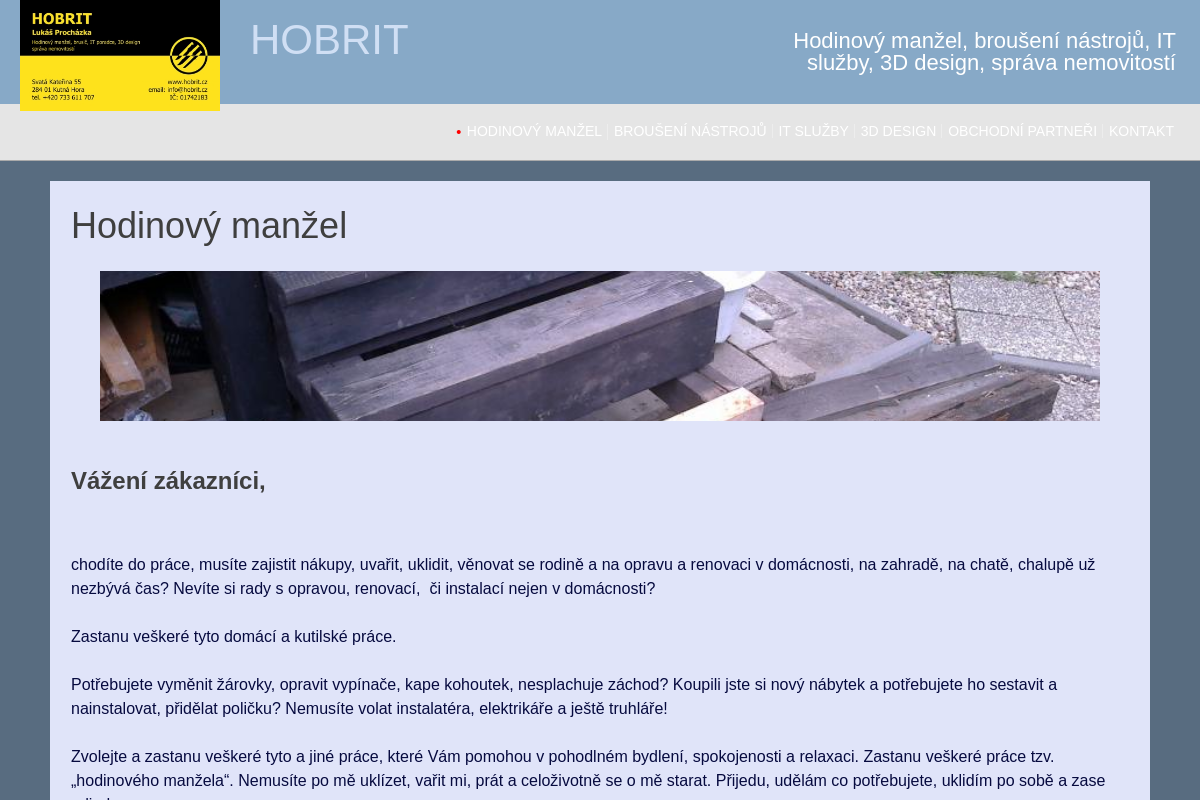 IT poradenství Hobrit Lukáš Procházka