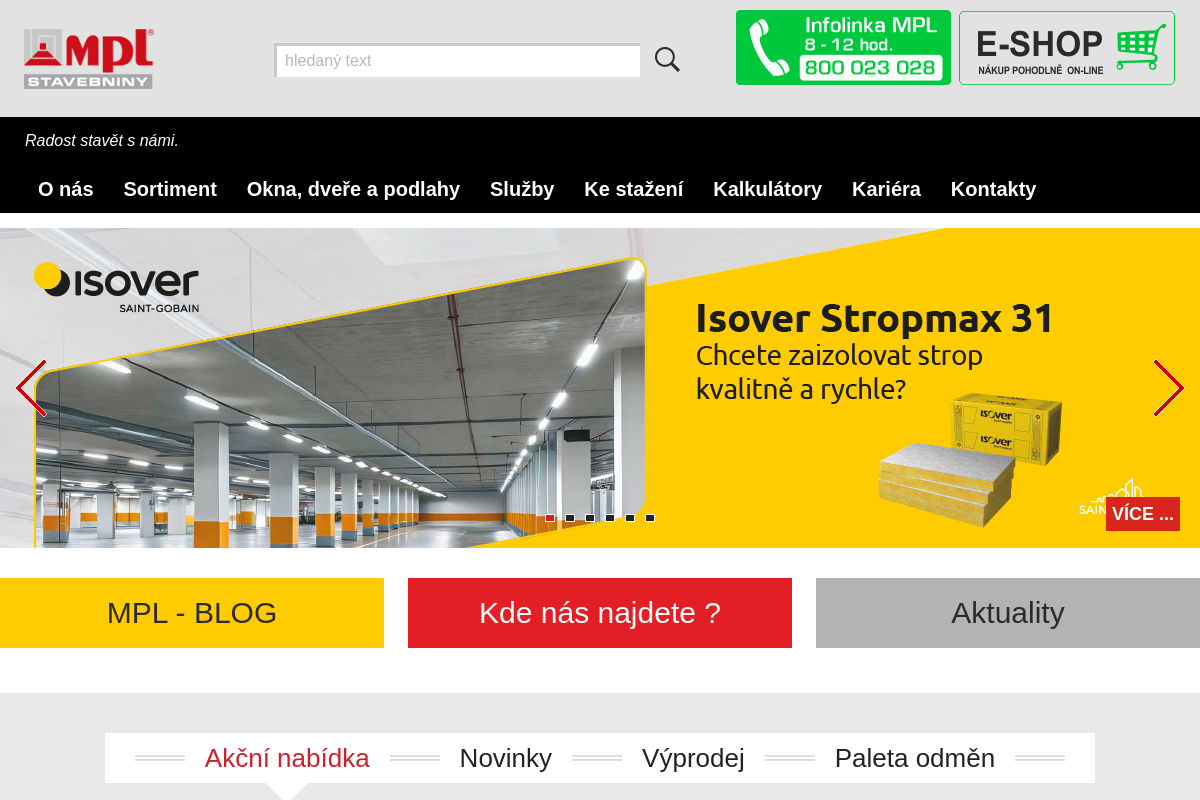 MPL STAVEBNINY