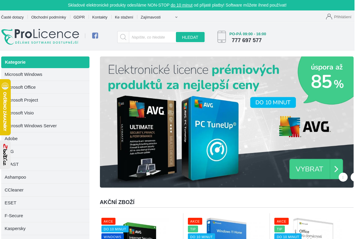 Prolicence.cz