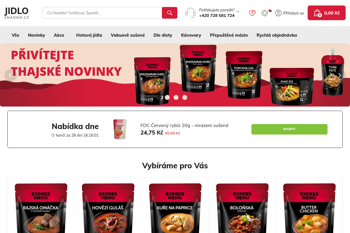 EXPRES MENU BRNO - JIDLOSNADNO.CZ