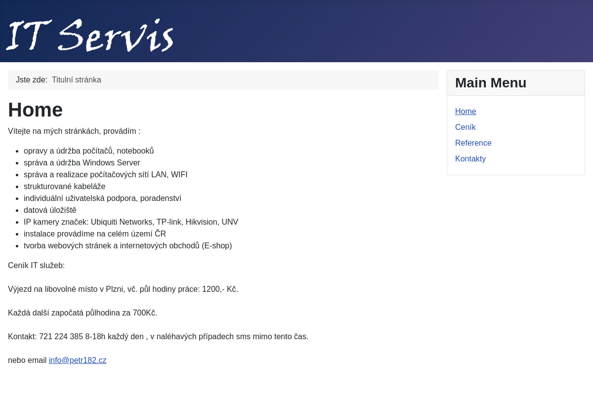Petr Vítek - IT Servis