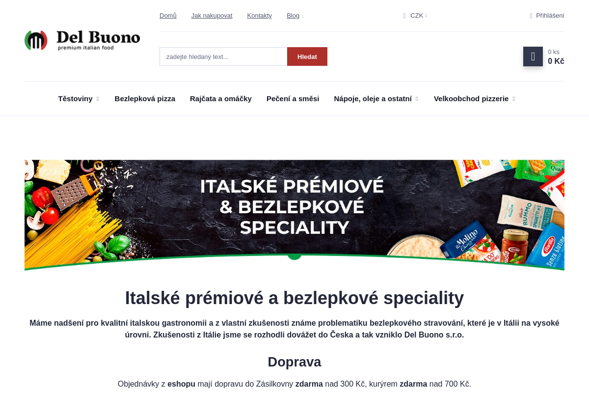 Eshop.delbuono.cz