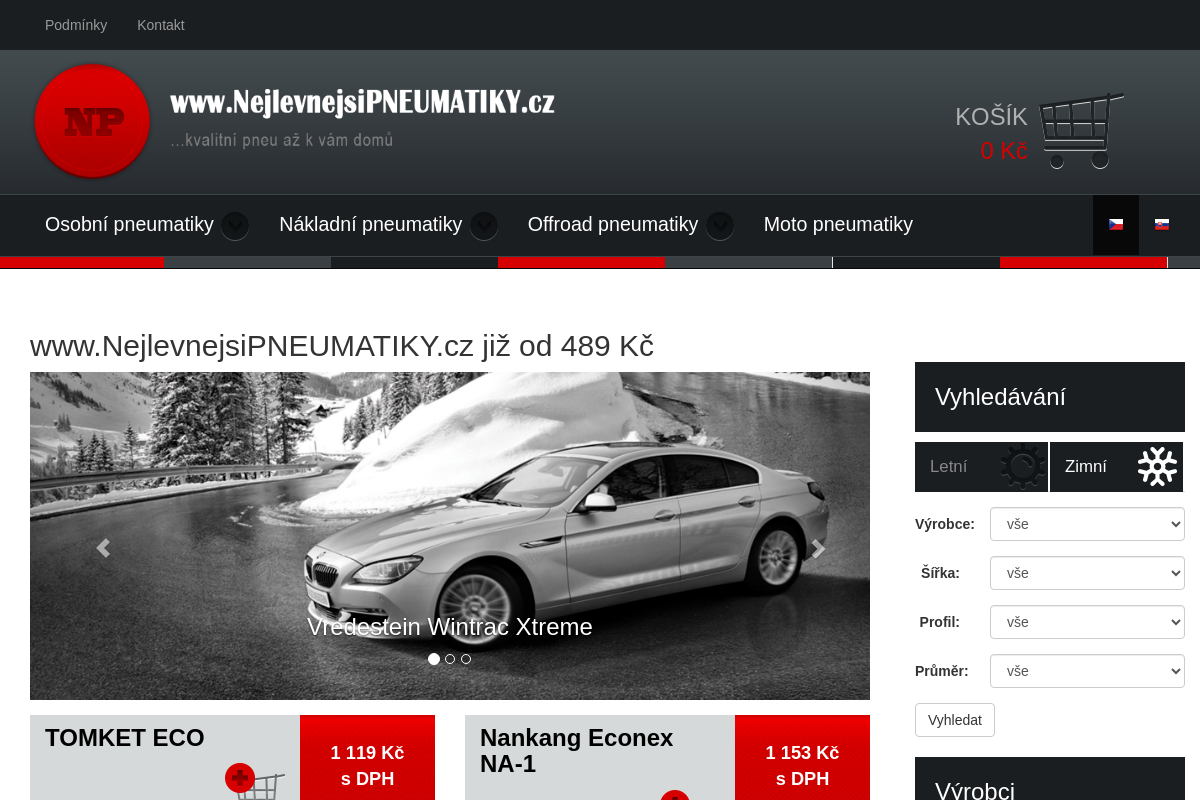 Nejlevnejsipneumatiky.cz