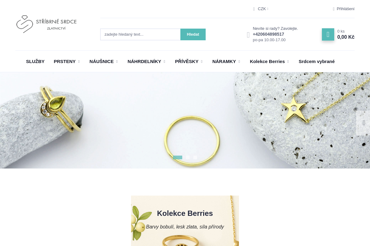 Stříbrné Srdce zlatnictví