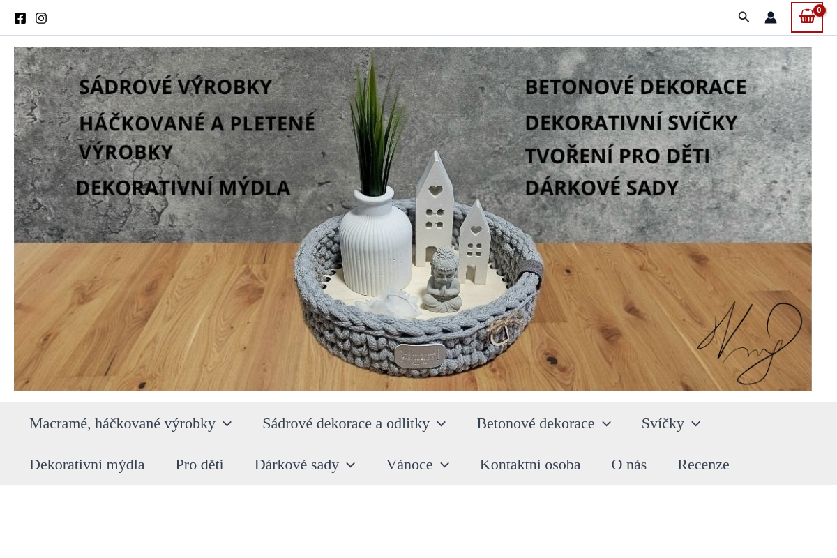 Bytové doplňky a tvoření Lucie Vicány