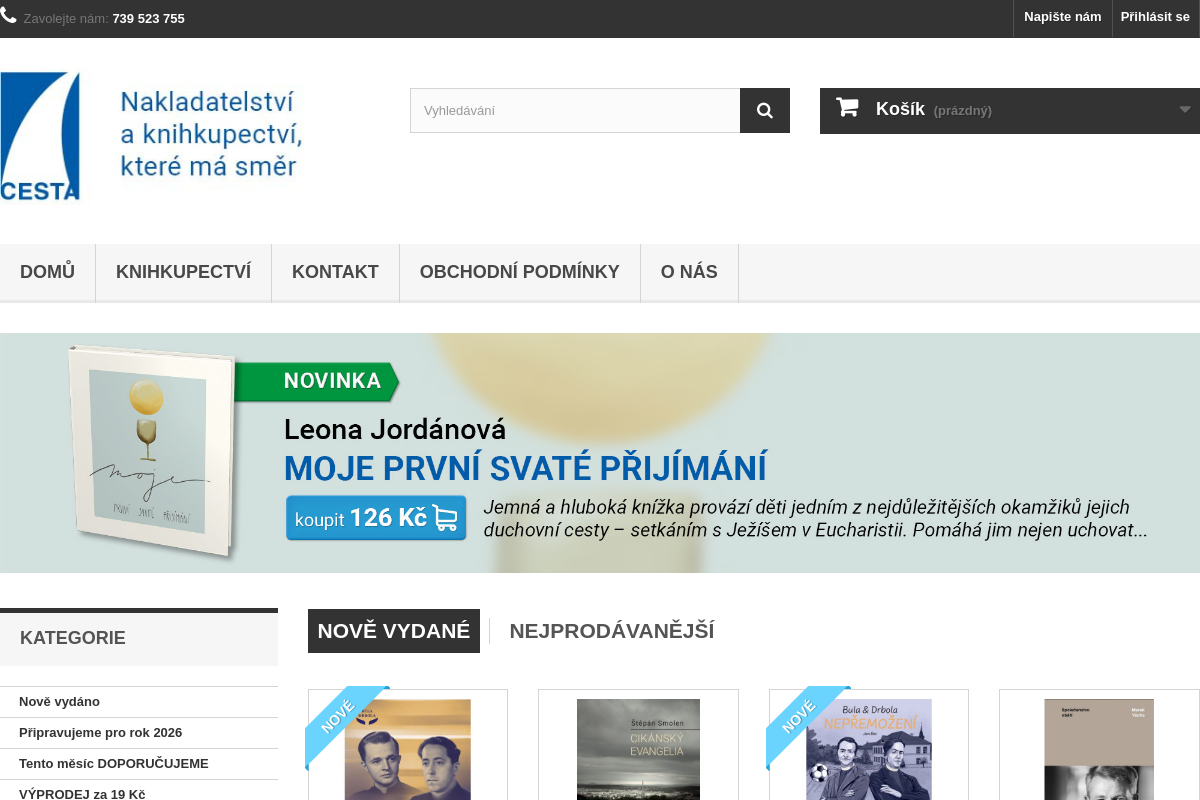 Knihkupectví a nakladatelství Cesta