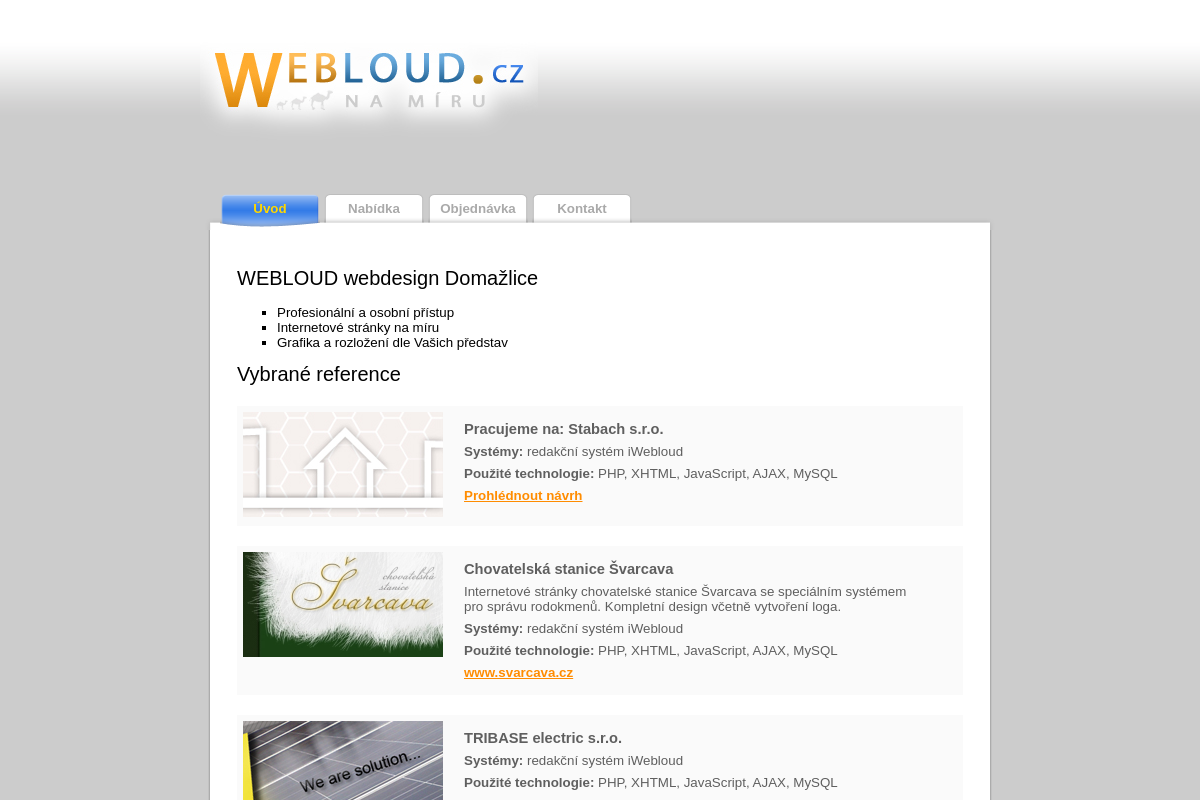 Webloud - Jan Jiřinec