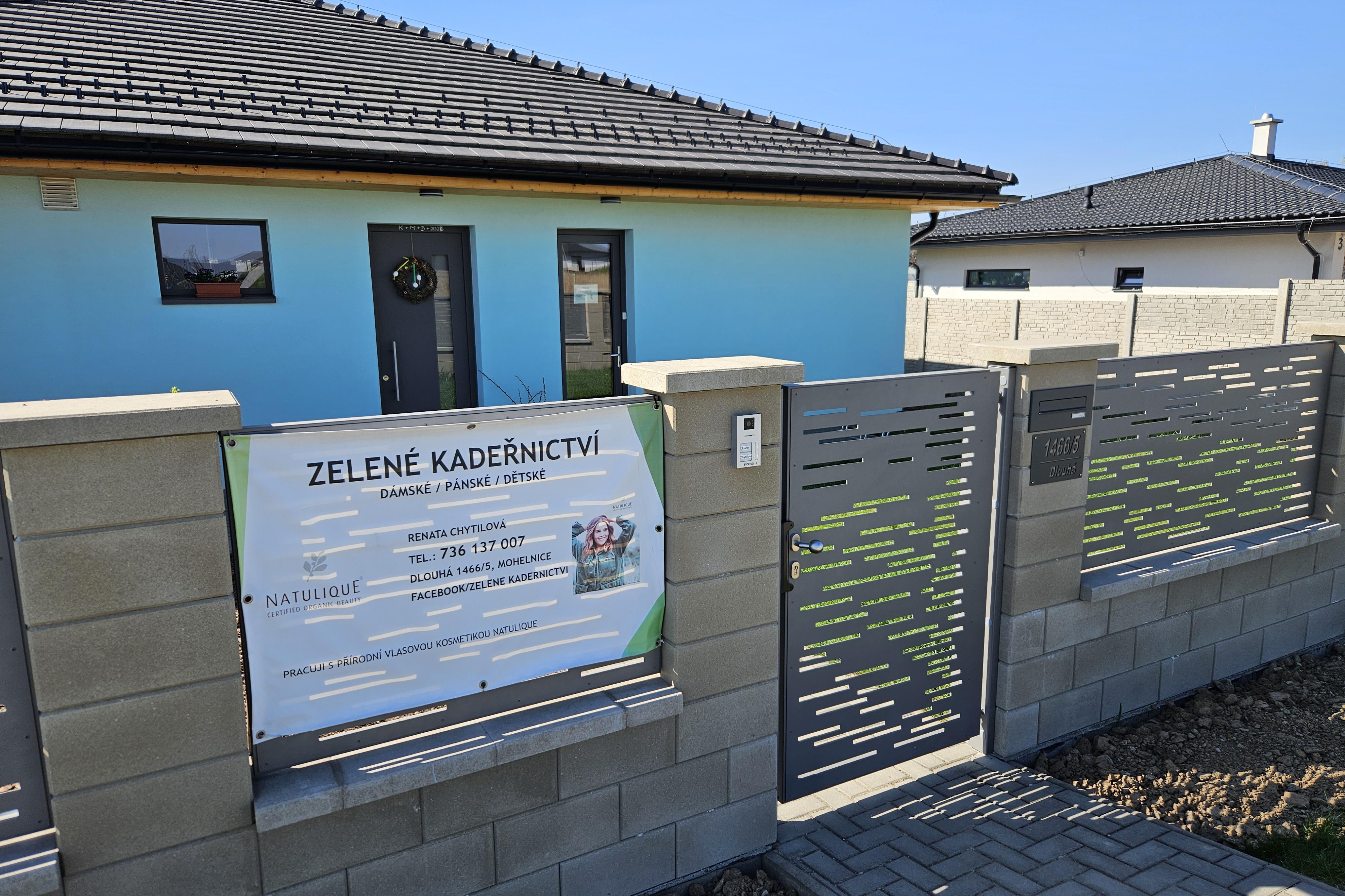 Zelené kadeřnictví