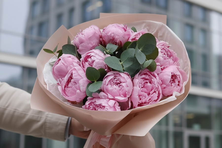 Kytice pivoněk | pivoňky Praha