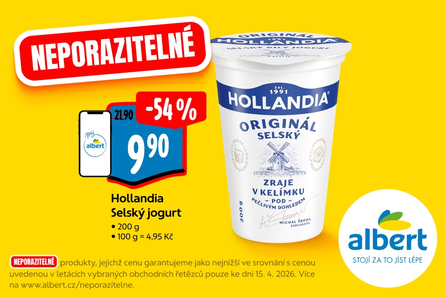 Hollandia Selský jogurt